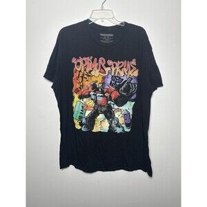 Hasbro Transformers Optimus Prime Men XL T-Shirt Graffiti Streetwear